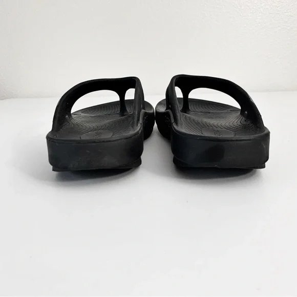 OOFOS oOriginal Sport Sandals Black & Graphite ~ 8M/10W - Picture 6 of 9